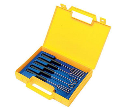 Matfer Bourgeat 262002 Stainless Steel Chocolate Fork Set with Case