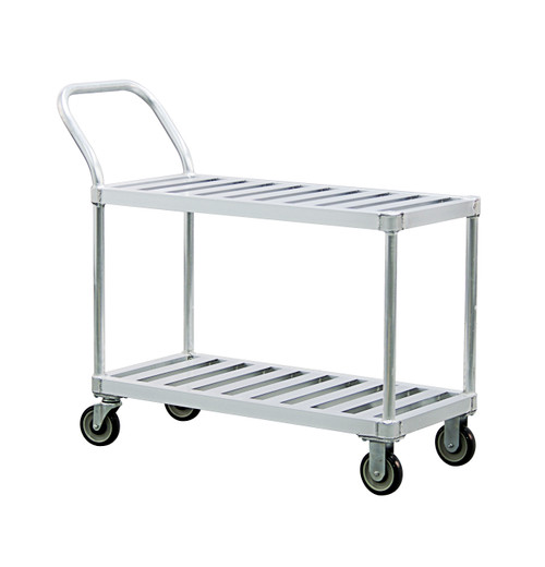 New Age 1420 19"W x 48"D Utility Cart with Handle - 1000 Lbs. Capacity