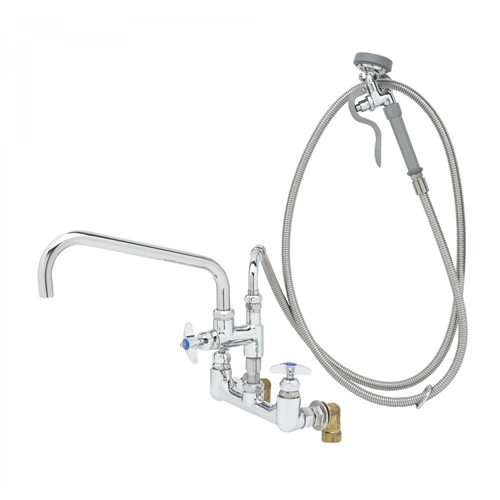 T&S Brass B-0284 Big-Flo Mixing Faucet 12"