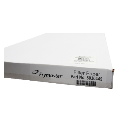 Frymaster 8030445 16-1/2" x 25-1/2" Filter Paper