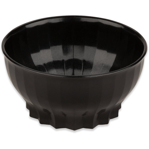 Dinex DX9300B03 Tropez 9 oz Onyx High-Temp Convection/Thermalization Ware Bowl