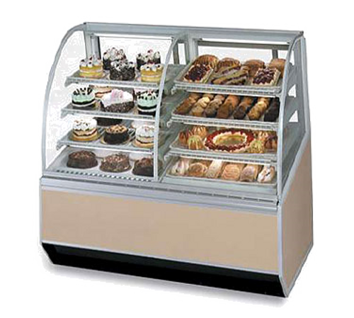 Federal Industries SN773SC 77.25" W Dual Bakery Case Refrigerated Left Non-Refrigerated Right