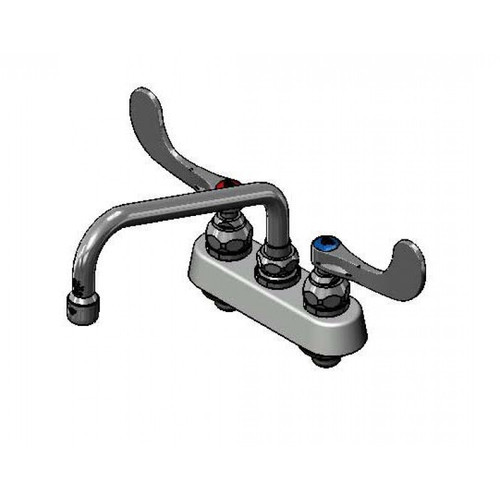 T&S Brass B-1111-WH4 Workboard Faucet deck mount 4"