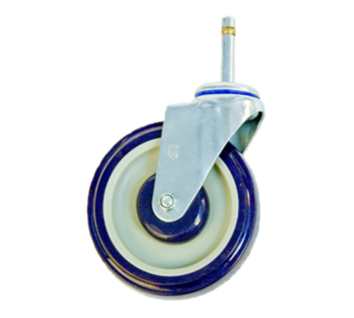 New Age C482 5" Dia Polyurethane Tread Swivel Stem Caster - 250 Lbs.