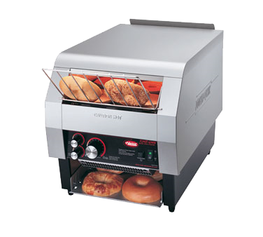Hatco TQ-800BA 14.5" W Horizontal Countertop Toast-Qwik Conveyor Toaster - 208 Volts 3280 Watts