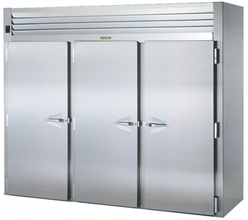 Traulsen RRI332LPUT-FHS 100.5" W Three-Section Solid Door Spec-Line Spec-Line Refrigerator