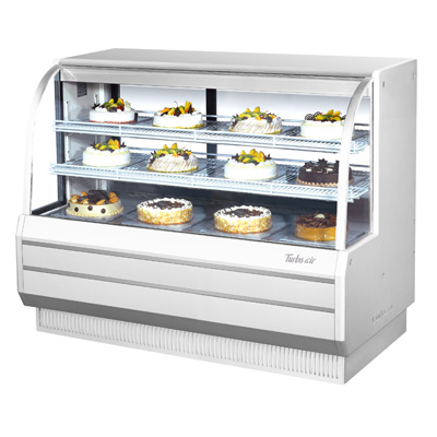 Turbo Air TCGB-60-W(B)-N 60.5" W Refrigerated Bakery Case