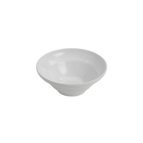 American Metalcraft MEL5 8.5" 57 Oz. Plastic White Round Endurance Bowl