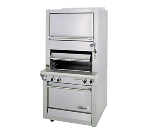 Garland M100XSM Gas Master Series Broiler with Storage Base - 70,000 BTU