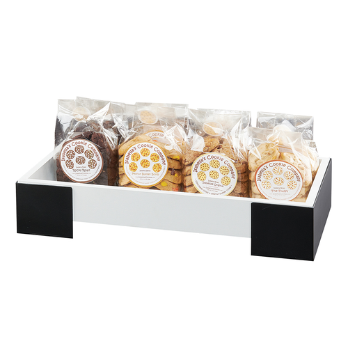 Cal-Mil 22118-4-15 20-1/4"W x 10-1/4"D x 4"H Metal Monterey Merchandiser