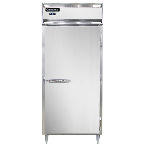 Continental Refrigerator DL1FXS 36.25" W One-Section Solid Door Reach-In Designer Extra-Wide Freezer - 115 Volts