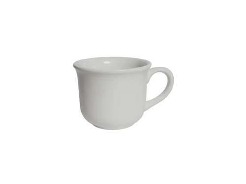 Tuxton CWF-0702 3-1/2" Ceramic White Cup (2 Dozen Per Case)