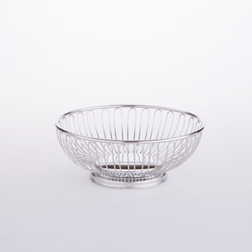 American Metalcraft BSS8 8" Stainless Steel Round Basket