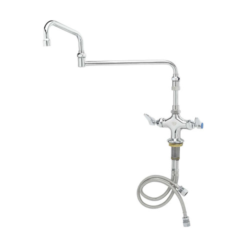 T&S Brass B-0268-01 Mixing Faucet single hole base 18"