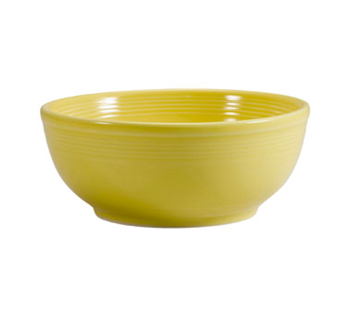 CAC China TG-15-SFL 12.5 Oz. Sunflower Porcelain Round Tango Salad Bowl (3 Dozen Per Case)