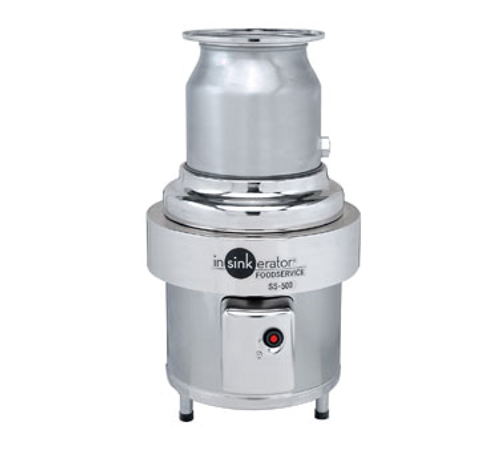 inSinkErator SS-500-18A-MSLV SS-500 Complete Disposer Package With 18" Diameter Bowl 6-5/8" Diameter Inlet