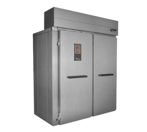 Baxter RPW2S-80.5"D-FL 80" D Roll-In Double Wide Retarder or Proofer Cabinet with Floor