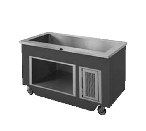 Randell RANFG IC-6 86" X 30" X 35 1/2" Mobile Modular Iced Cold Pan RanServe FG Cold Food Table