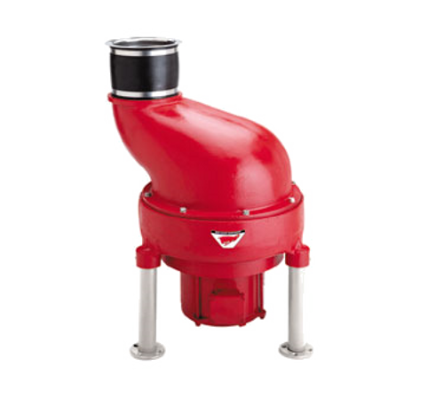 RedGoat C10P-OC Series Disposer Basic Unit Only 10 HP 15" Diameter Rotor With (2) Bolt-on Reversible Impact Bars