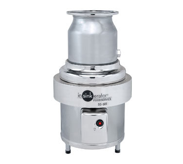inSinkErator SS-500-18A-MS SS-500 Complete Disposer Package With 18" Diameter Bowl 6-5/8" Diameter Inlet