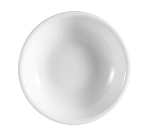 CAC China CN-45 2 Oz. Super White Porcelain Round Accessories Sauce Dish (6 Dozen Per Case)