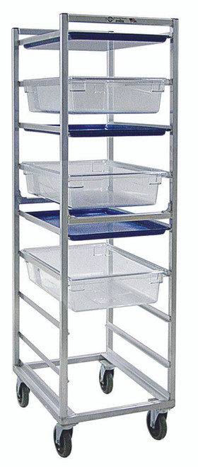 New Age 1486 20.38"W 9 Poly Box/Sheet Pan Rack with 7.5" Centers