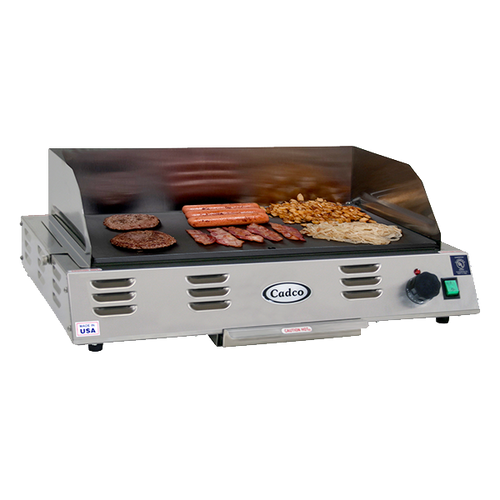 Cadco CG-20-E Electric Countertop Griddle - 220 Volts