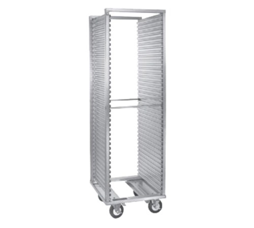 Cres Cor 2081835C 64.5" H Aluminum End Load Corrugated Sidewalls Roll-In Refrigerator Rack