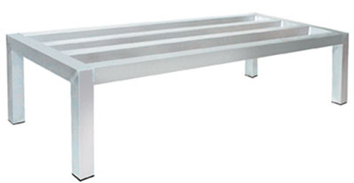 Advance Tabco DUN-2048-2X Special Value Dunnage Rack Square Bar One Tier 48 Inches