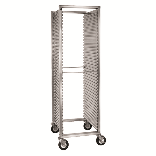Cres Cor 2001841A 69.56" H Aluminum End Loading Full Height Mobile Utility Rack
