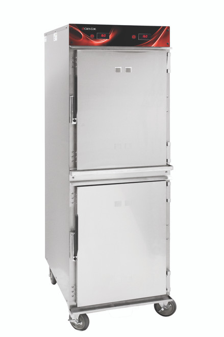 Cres Cor 1200-HH-SS-2DE Heated Cabinet