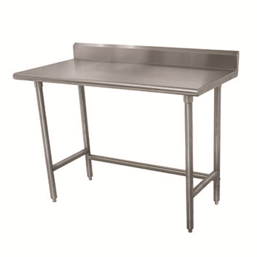 Advance Tabco TKLAG-245-X Work Table 60" W x 24" D Galvanized Base 16 Gauge Special Value Work Table