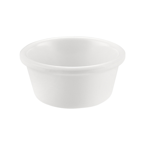 CAC China MRKF-6 6 Oz. White Round Plastic Ramekin (8 Dozen Per Case)