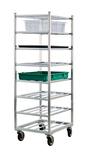 New Age 1358 20.88"W Mobile 8 Multi-Purpose Rack with 7.25" Centers