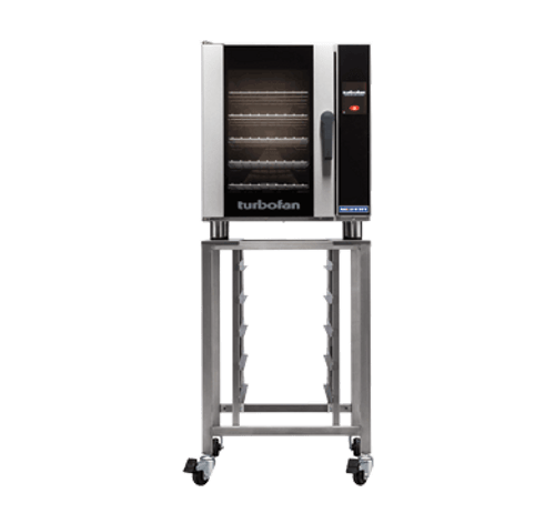 Moffat E33T5+SK33 Turbofan Stacked Electric Convection Oven with Stand