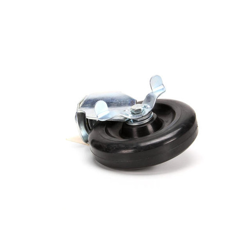 00-497002-00002 CASTER, SWIVEL STUD WITH BRAKE