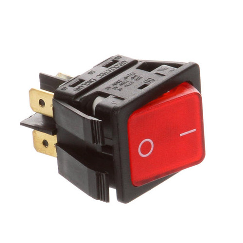 0512221 SWITCH, ROCKER DPST 250V NEON