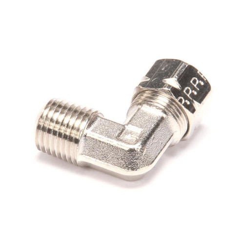 8130302 ELBOW,MLE 3/8TBE TO 1/4NPT BRS