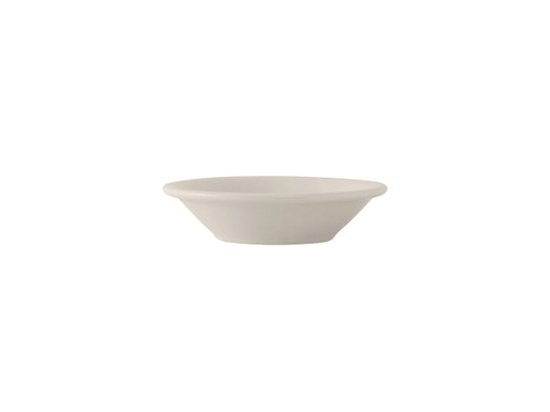 Tuxton TNR-011 4-5/8" 3-1/2 Oz. Ceramic American White/Eggshell Round Fruit Dish (3 Dozen Per Case)