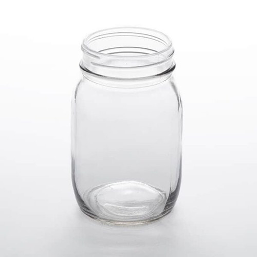 American Metalcraft MJ17 Mason Jar 17 Oz. 3.38" Dia. x 5.38" H