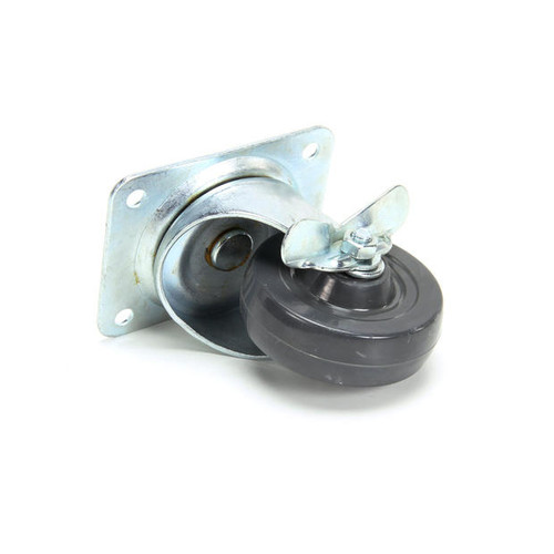 830217 CASTOR 4 SWIVEL W/BRAKE #127-4SB (TOP PLATE 4 X