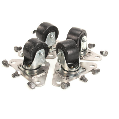 19528 CASTER SET, LOW PROFILE