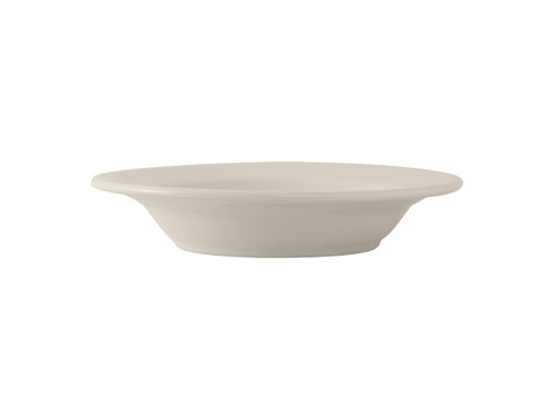 Tuxton TRE-100 10" 13 Oz. Ceramic American White/Eggshell Round Pasta Bowl (1 Dozen)