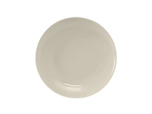 Tuxton VEA-071 7-1/8" Ceramic American White/Eggshell Round Plate (3 Dozen Per Case)