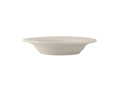 Tuxton TRE-027 9" 12 Oz. Ceramic American White/Eggshell Round Soup Bowl (2 Dozen Per Case)