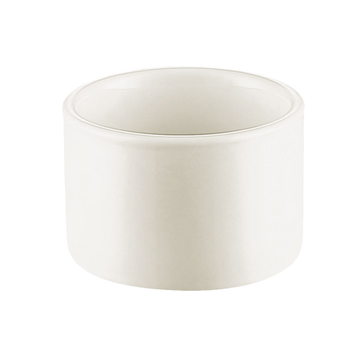 CAC China RKF-C4-P 5 Oz. Super White Round Porcelain RKF Ramekin (2 Dozen Per Case)
