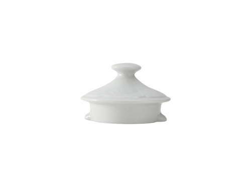 Tuxton CHT-170L China Cover / Lid 0 Porcelain White - 1 Dozen Per Case (1 Dozen)
