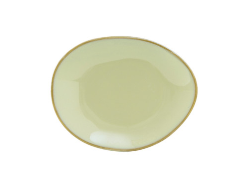 Tuxton Gas-650 Ceramic Sagebrush Oval Ellipse Plate (1 Dozen)