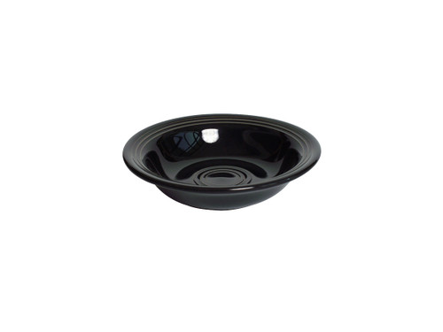 Tuxton CBD-052 5-3/8" 4-1/2 Oz. Ceramic Black Round Fruit Dish (2 Dozen Per Case)
