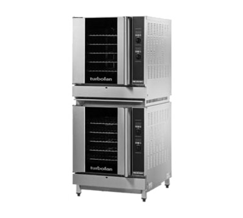Moffat G32D5 LP Doublestack Turbofan Liquid Propane Convection Oven - 66,000 BTU (2 each G32D5 + 1 each DSKG32)
